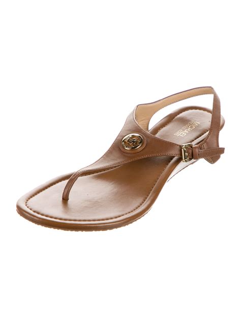 brown chaussure sandale michael kors|Michael Kors size 11 sandals.